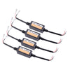 H1 / H3 Canbus Anti Flicker Resistor for Car 4Pc Headlight Decoder