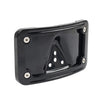 Harley Dyna Curved Laydown License Plate Frame Mount Bracket (2006-2023)