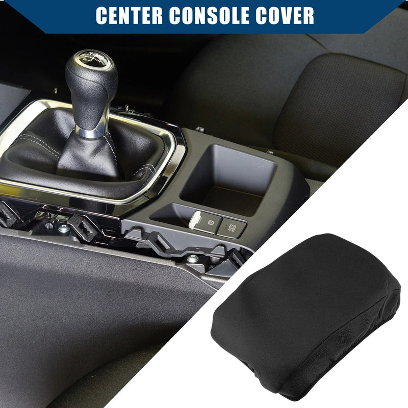 Ford Fusion (2010-2012) - Neoprene Black Center Console Armrest Cover