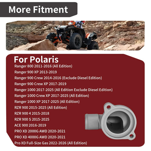 Thermostat Cover Polaris Ranger 800 / Ranger XP 900 (2013–2016)