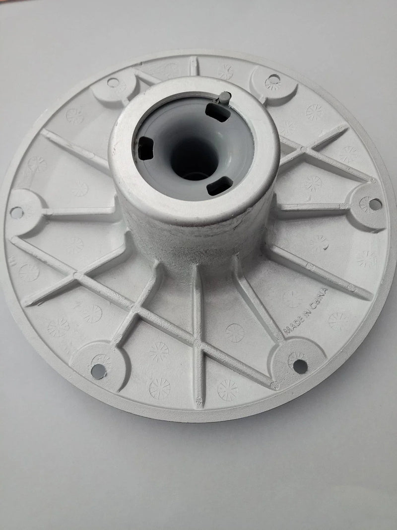 60mm Post Round Anodised Aluminum Boat Pedestal Spare Base