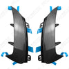 A-Class A160 A250 A35 AMG Rear Bumper Trim Lip Spoiler Stickers (2013-2023)