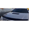 Car Carbon Fiber Look Hood Vent Scoop Cover