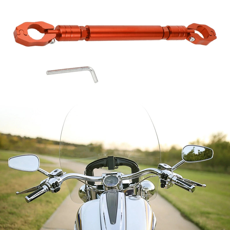 Motorcycle Motorcycle Balance Bar 1 Adjustable Handlebars Orange Wrench