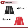 Lexus NX (2014-2022) Black Front Left Right Door Pillar Window Trim