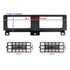 Vent Set Air Condition Grille Trim Fits Nissan Navara D21 Pickup Truck 86-97 D11