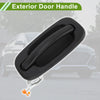 Chevrolet GMC Silverado Models Black Rear Left Exterior Door Handle