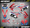 Honda CRF 250 (2010-2013) SLEEK Style Stickers Custom Graphics Full Kit
