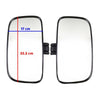 Side Exterior Mirror Rear View Pair LH+RH Fits Isuzu Rocky Dega 195 Heavy Truck