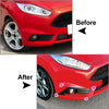 Ford Fiesta ST MK6 Front Bumper Side Splitter Spoiler (2012-2017)