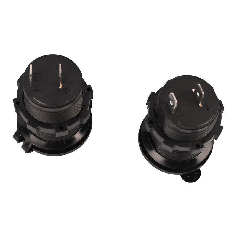 Car Marine ATV 2 x Cigarette Lighter Socket 12V Power Outlet Receptacle