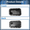 Jeep Wrangler 2012-2018 - 1 Pc Iron Black Engine Oil Pan