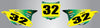 Kawasaki KX 85 Custom Number Plate Graphics (2014 - Present)