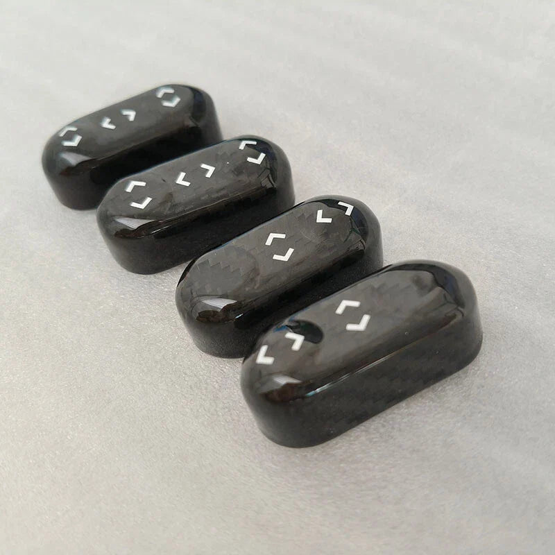 Maserati GranTurismo GC 08-19 DRY Carbon Fiber Seat Adjustment Buttons Trim