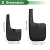 Ford Ranger Mud Flaps Splash Guards (2024)