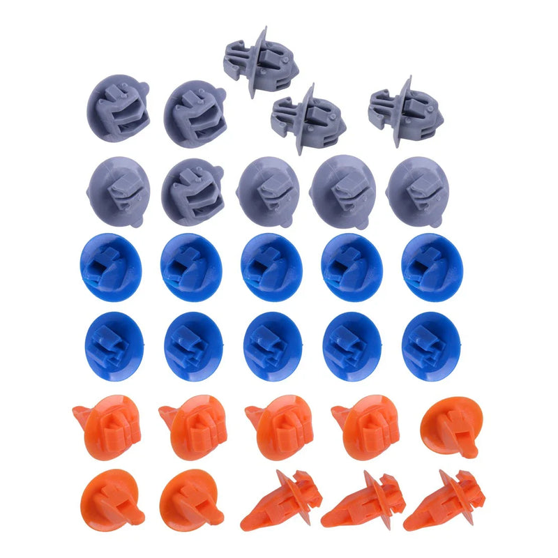 Toyota 4Runner 30x Front Door Trim Moulding Clips (2003-2023)
