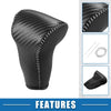 Honda CR-V (2017-2022) Black Gray Stitches Auto Gear Shifting Knob Cover