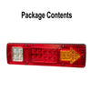 Car / Trailer / Truck Rear Tail Light / 19 LEDs