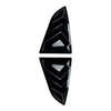 Toyota GR86 Subaru BRZ Gloss Black Window Louvers (2022-2025)