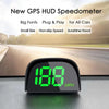 Car - MPH Green Digital HUD GPS Head-Up Display Speedometer