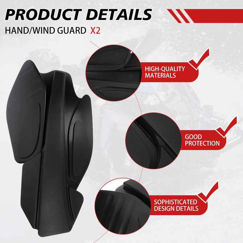 Polaris Scrambler Sportsman 400 450 570 800 XP 1000 Hand Guards Pair