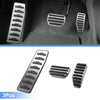 Suzuki Jimny 3 x Car Gas Brake Foot Rest Pedal Covers (2018-2023)