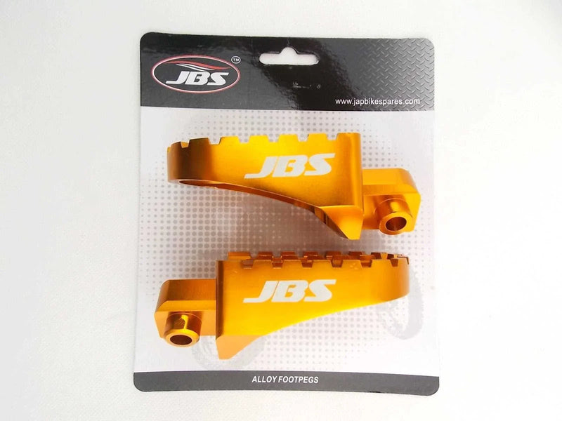 YAMAHA GT80 CNC Billet Alloy Foot Pegs Set (1974-1980)
