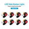 Trailer Truck Caravan 12-24V LED Clearance Lights Side Marker Lamps
