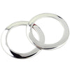 Mitsubishi Outlander Sport Silver Stereo Speaker Cover Trim (2011-2023)
