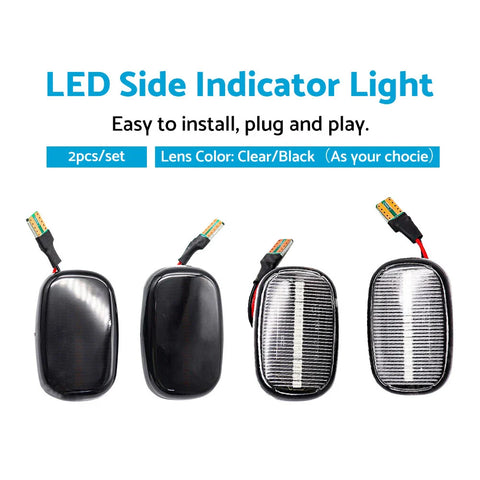 Toyota Hilux Yaris Corolla RAV4 Lexus LED Side Indicator Lights