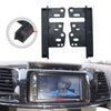 200mm Space Stereo Mounting Bracket ABS Black DIN Car DVD Player