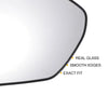 Hyundai Tucson Right Side White Glass Mirror with Back Non-Heated (2022-2024)