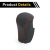 Honda Accord (2008-2012) Black Red Faux Leather Car Gear Shift Knob Cover