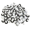 100x Car Rivet Clip Fender Trim Retainer Push Pin Sponge Pad
