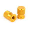 Car Truck Motorcycle Bike Gold Universal Tyre Air Valve Caps
