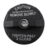 Jeep Wrangler Black Locking Gas Fuel Cap (2007-2018)