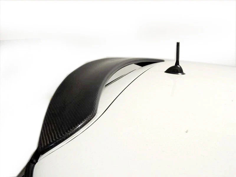 Mini R50 R53 Cooper 2001-2006 Real Carbon Fiber Rear Spoiler Roof Wing Fit