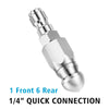 Pressure Washer - Drain Cleaning Sewer Jetter Nozzle 1/4"