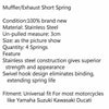 BR F2 4pcs Exhaust Springs 64mm