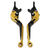 Suzuki GSXR750 600 750 KATANA V-STROM Gold Extendable Brake Clutch Levers
