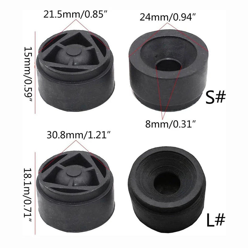 Ford 3 x Engine Cover Trim Rubber Grommet