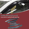 Honda CR-V (2017-2022) Side Vent Visors Black Window Deflectors 1 Set