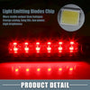 Jeep Grand with Chrome Tone Housing & Red Lens High Mount Stop Light