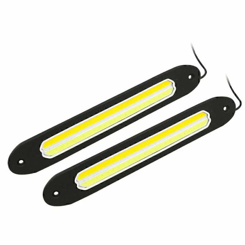 Car - White / Amber LED Daytime Running Light Strip