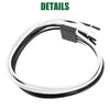 GMC Blower Motor 14AWG Black 1 Set Resistor Connector