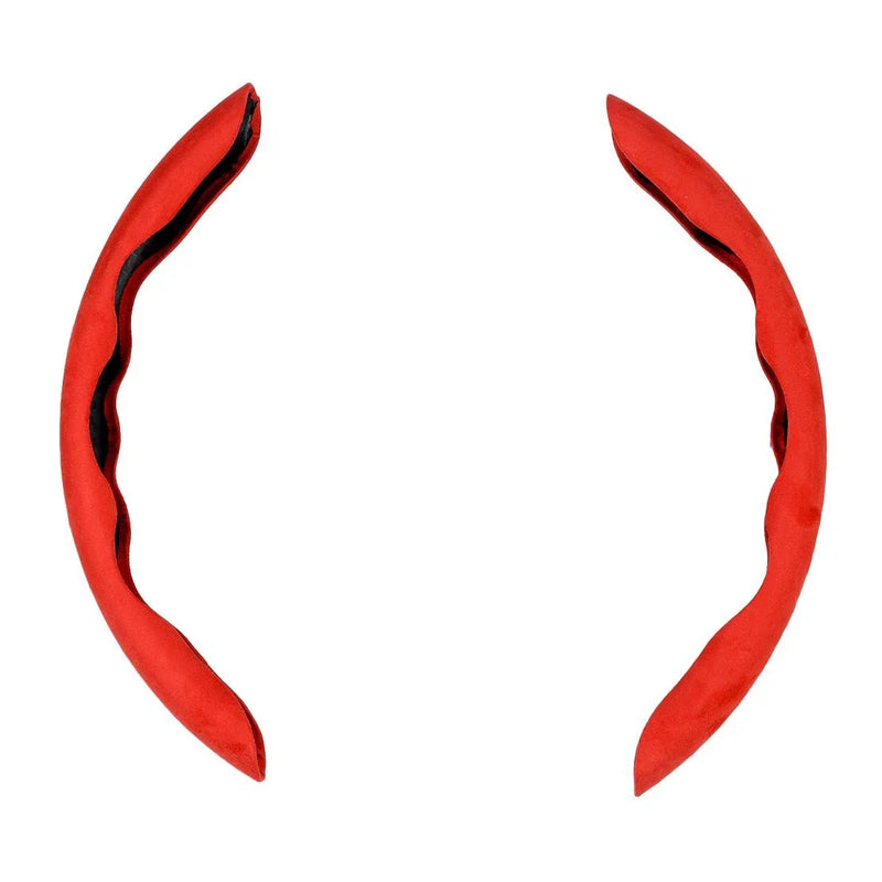 Universal Use Suede Leather Steering Wheel Cover Protector