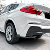BMW X4 Rear Bumper Side Corner Splitter Aporn Spats (2014–2018)