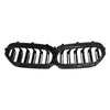BWM G30 2021-2024 Carbon Fiber Black Front Bumper Grille