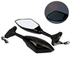 Yamaha YZF R6 (1999-2012) R6S LED Turn Signal Rear View Side Mirrors (2006-2009)
