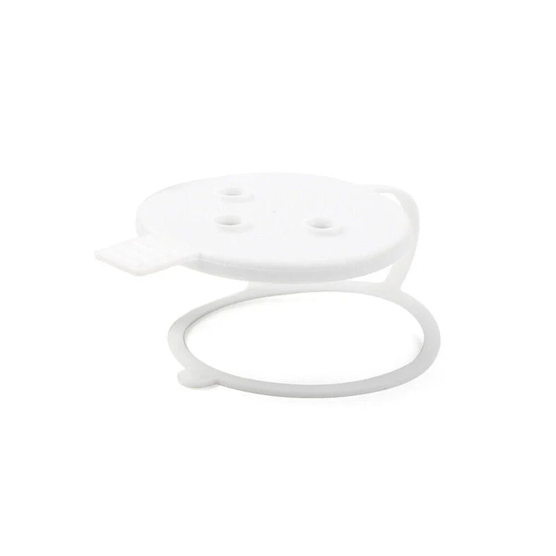 Mercedes 1973-1974 White Windshield Washer Fluid Container Cap